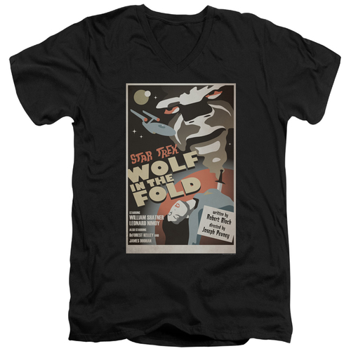 Main Trevco CBS1980B-AV-4 Star Trek & Tos Episode 43 Short Sleeve Adult Cot image