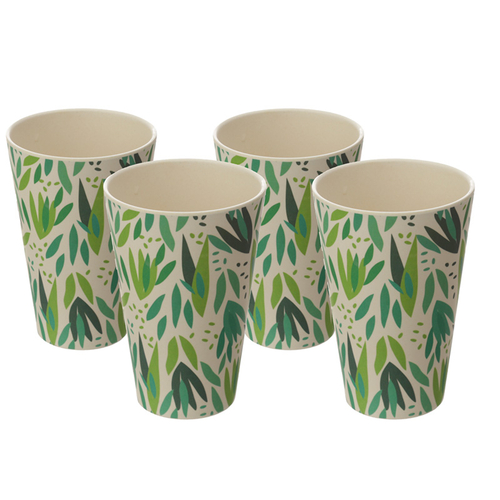 Bamboo Composite Willow Cup Set of 4