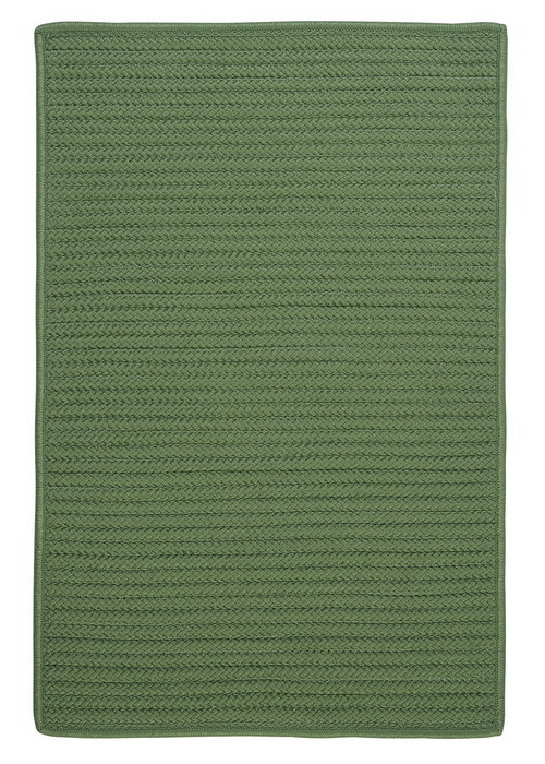Colonial Mills Rug H123R024X048S Simply Home Solid - Moss Green 2 ft. 