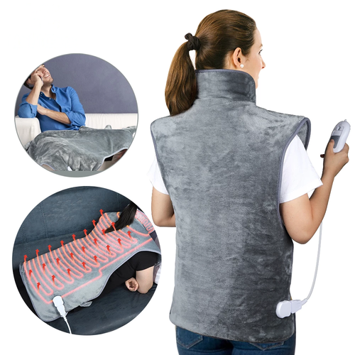 Electric Heating Pad Heated Shawl for Shoulder and Neck Heating