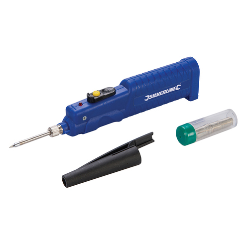 Silverline Battery-Powered Soldering Iron 8W