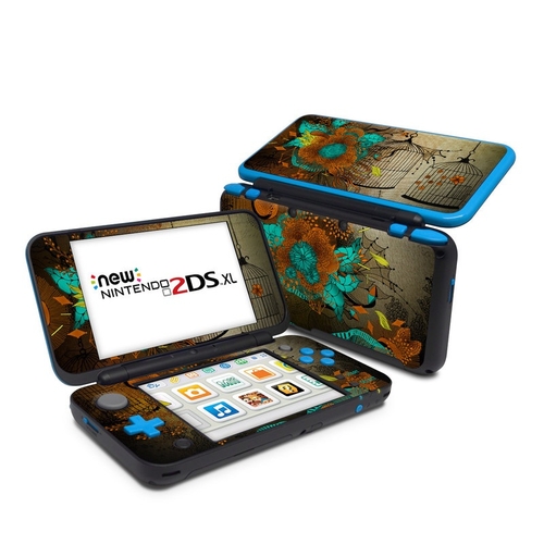 DecalGirl N2DSXL-RLACE Nintendo 2DS XL Skin - Rusty Lace