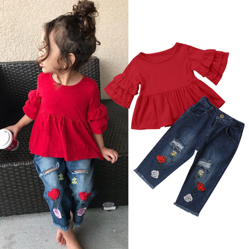 2018 Fashion Summer Casual Clothes Sets 1 6Y