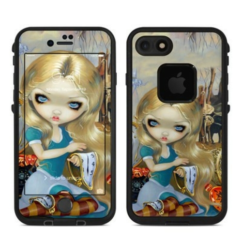 DecalGirl LFI7-ALICEDALI Lifeproof iPhone 7 Fre Case Skin - Alice in a