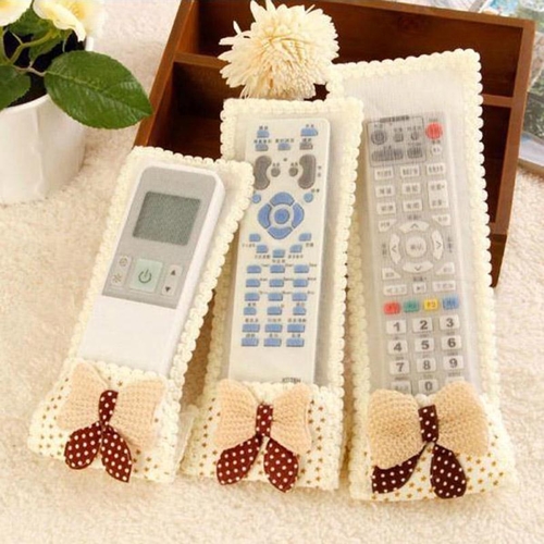 Storage Bags Bear Fabric Lace TV Air Conditioning