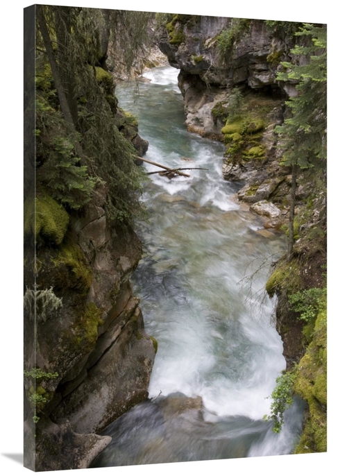 Global Gallery GCS-395481-2436-142 24 x 36 in. Yoho River Flowing Thro