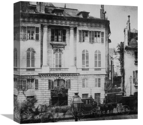 Global Gallery GCS-455084-16-142 16 in. Paris, May 1843 - Boulevar