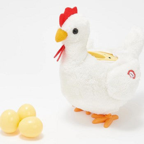 Crazy Critters Animated Musical Egg-Laying Plush Animal | Available In