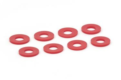 DAYSTAR KU71074RE Red D-Ring And Shackle Washer- Set Of 8