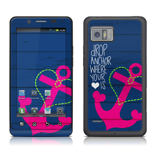 DecalGirl MDRB-DANCHOR Motorola Droid Bionic Skin - Drop Anchor