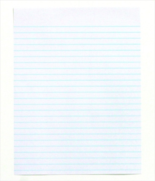 8 x 10.5 In. Sulphite Standard Essay And Composition Paper Without Mar