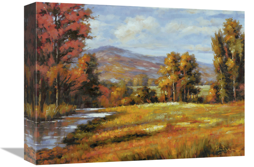Global Gallery GCS-123270-1216-142 12 x 16 in. Autumn Trees II Art Pri