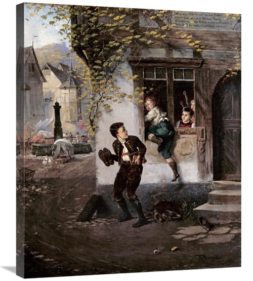 Global Gallery GCS-267685-30-142 30 in. The Naughty Schoolboys Art Pri