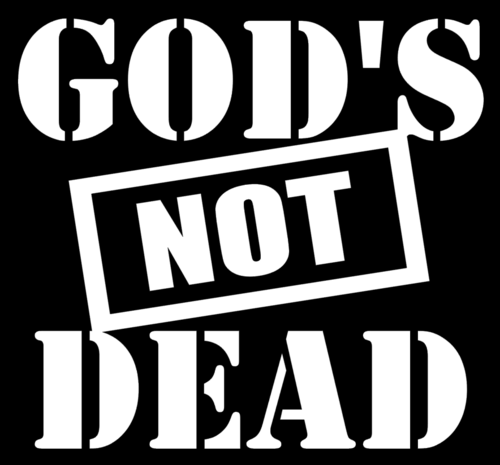 3 Inch Cloth Patch God's Not Dead 3 Inch Cloth Patch God's