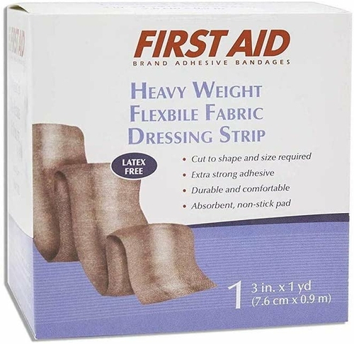 Case of 9000 Adhesive Strips 5/8" x 1.5". Adhesive Bandages for Wound