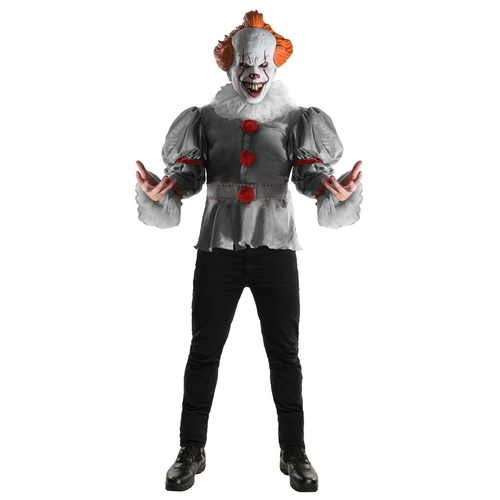 Rubies 274174 IT Pennywise Deluxe Adult Costume - Standard