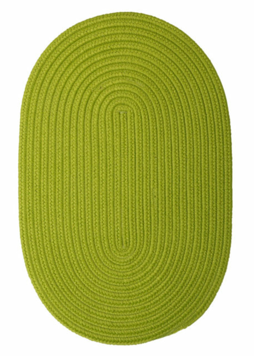 Colonial Mills Rug BR65R036X060 Boca Raton - Bright Green 3 ft. x 5 ft