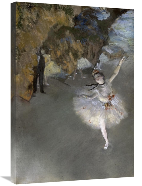 Global Gallery GCS-277344-30-142 30 in. The Star Art Print - Edgar Deg