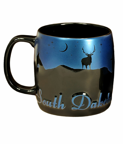 Americaware SMSDK03 South Dakota 22 oz Night Sky Silhouette Mug