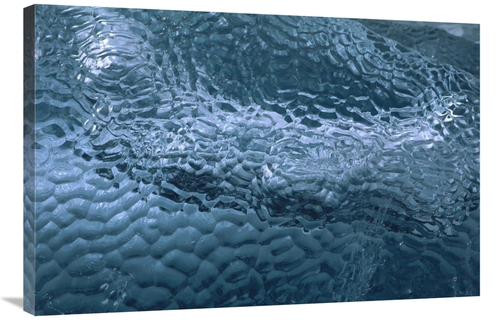 Global Gallery GCS-397809-2436-142 24 x 36 in. Detail of Dimpled Ice o