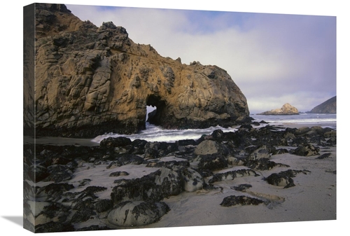 Global Gallery GCS-396238-1824-142 18 x 24 in. Sea Arch at Pfeiffer Be