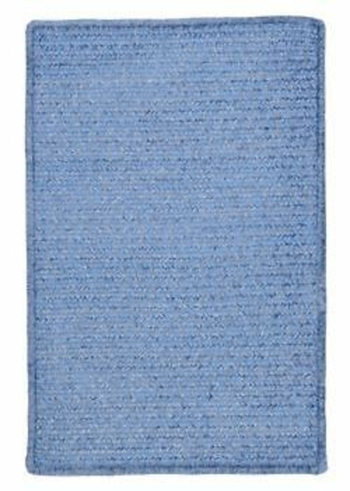 Colonial Mills Rug M501R024X096S Simple Chenille - Petal Blue 2 ft. x 