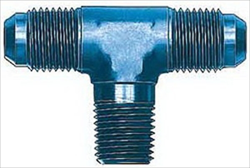 AEROQUIP FCM2122 -6 An Blue Anodized Aluminum Male Branch Tee Adapters