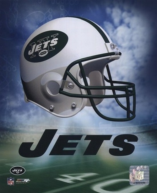 Photofile PFSAAGL16101 Jets Helmet Logo - 04 Sports Photo - 8 x 10