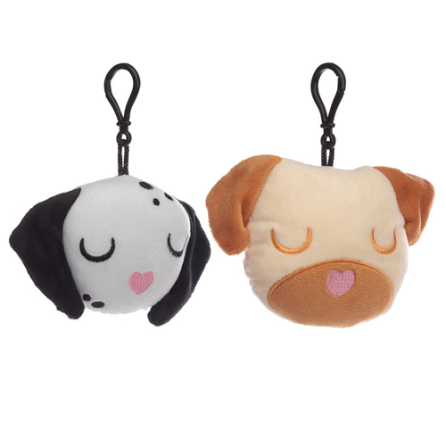 Plush Dog Squad Sound Keyring