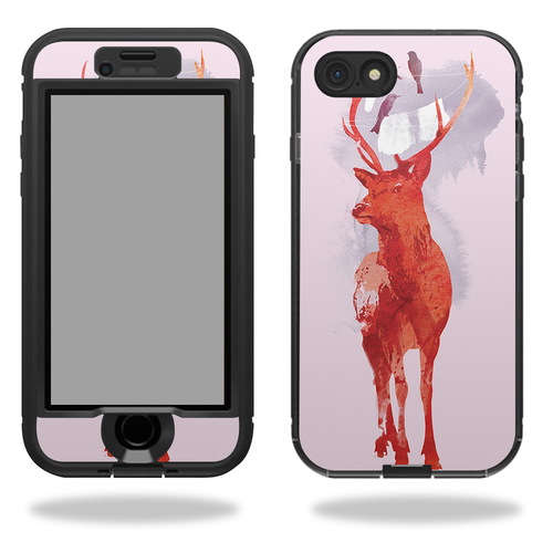 MightySkins LIFNLIP8-domestic deer Skin for Lifeproof Nuud iPhone SE 2