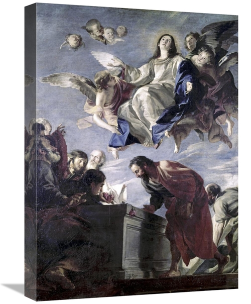 Global Gallery GCS-281842-22-142 22 in. The Ascension of the Virgin Ar