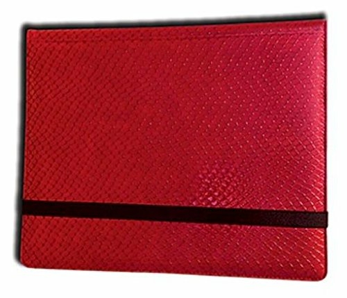 Legion Supplies LGNBN8DHR 2 x 4 Binder Dragon Hide, Red - 8 Pocket