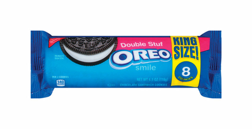 Nabisco 9611369 4.1 oz Oreo Double Stuf Chocalate Cookies - pack of 10