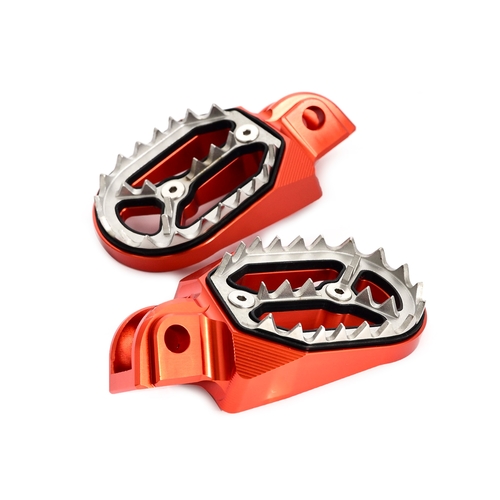 Billet MX Foot Pegs Rests Pedals For KTM EXC SX