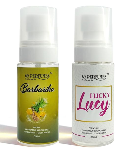 Barbarika and Lucky Lucy Eau De Perfum For Men 100ml pack of 2