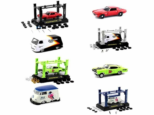 Model Kit 4 piece Car Set Release 33 1/64 Diecast Model Cars by M2