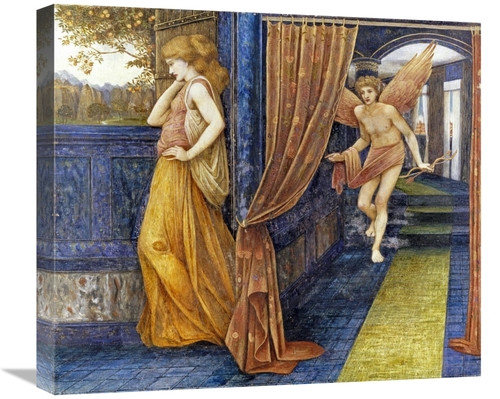 Global Gallery GCS-267334-22-142 22 in. Cupid & Psyche Art Print - Joh