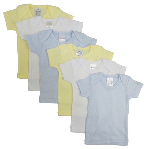Bambini CS-056S-056S Boys Pastel Variety Short Sleeve Lap T-shirts,