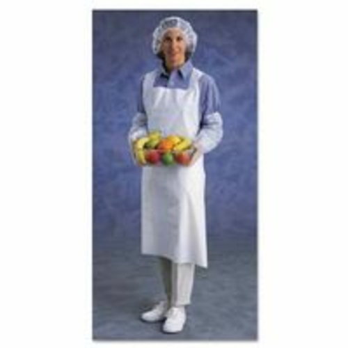 Ansell 012-54-290 Disposable Polyethylene Aprons- 28 x 45 in.- White