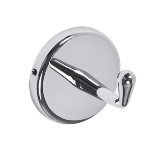 AJW UB16 Chrome Coat Hook With Set-Screw Mounting