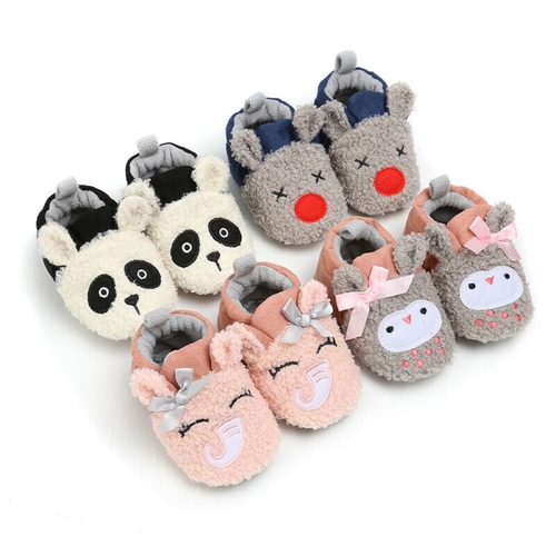 Newborn Kids Boys Girls Winter Warm Snow Boots