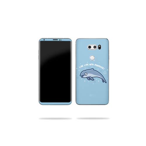 MightySkins LGV30-Porpoise Skin for LG V30 - Porpoise