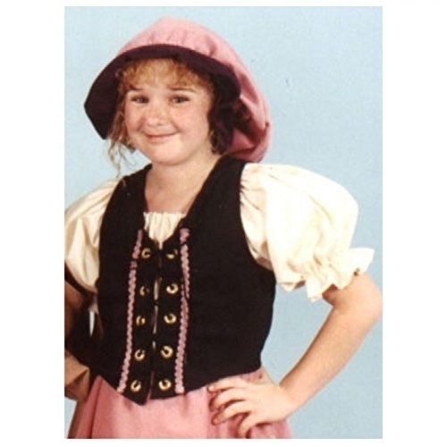 Alexander Costume 11-198-BR Girls Renaissance Peasant Vest Costume&#44