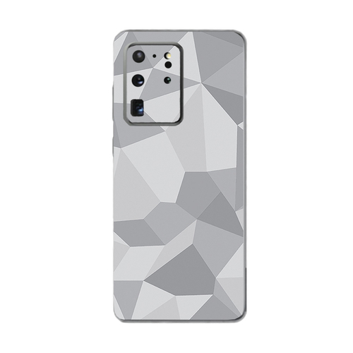 MightySkins SAGS20UL-Gray Polygon Skin for Samsung Galaxy S20 Ultra - 