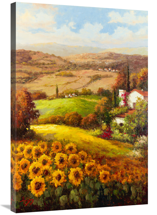 Global Gallery GCS-132411-2436-142 24 x 36 in. Italian Countryside Art