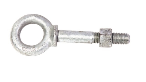 Baron Manufacturing 22211 0.50 x 2in. Shoulder Galvanized Eyebolt