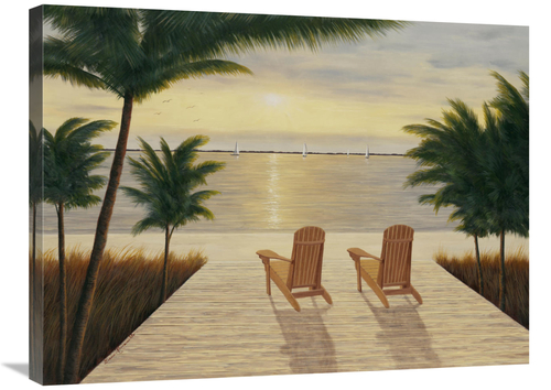 Global Gallery GCS-128855-2432-142 24 x 32 in. Days End Art Print - Di