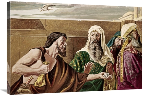 Global Gallery GCS-276568-36-142 36 in. Dispair of Judas Art Print - E