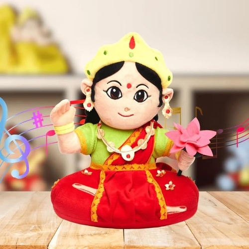 Mantra Chanting Devi Lakshmi | Musical Soft Plush Toy | Best Gift for