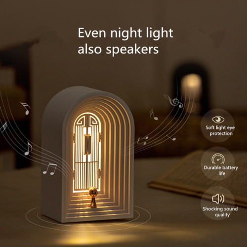 Creative Gift Bluetooth Speaker Bedroom Table Lamp 